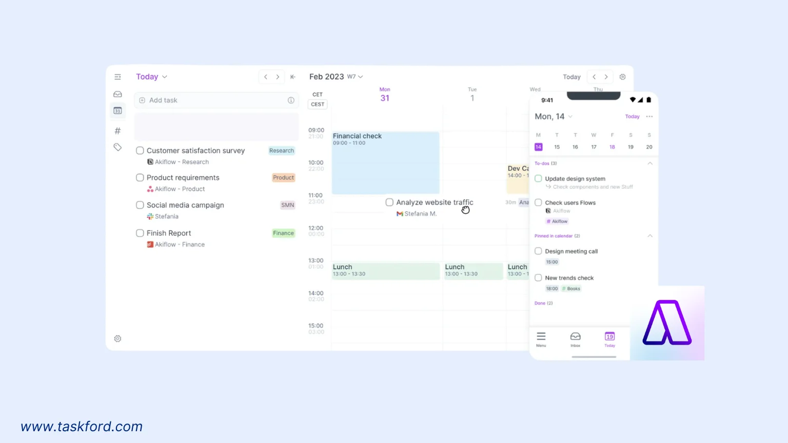 Akiflow AI Scheduler