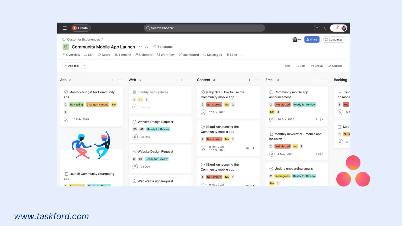 Asana Agile Project Management Tool