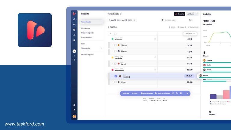 Best Freelancer Time Tracker Pick: TrackingTime