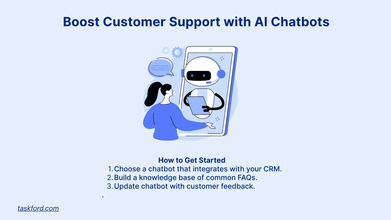 Boost Customer Support with AI Chatbots