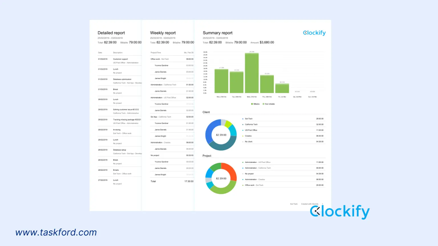 Billable Hours Tracker - Clockify