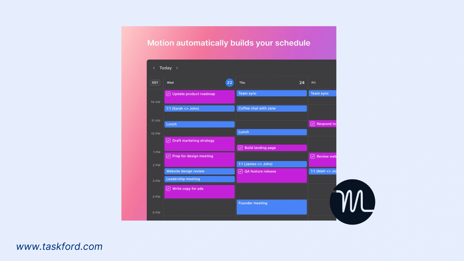 Motion AI Task Manager