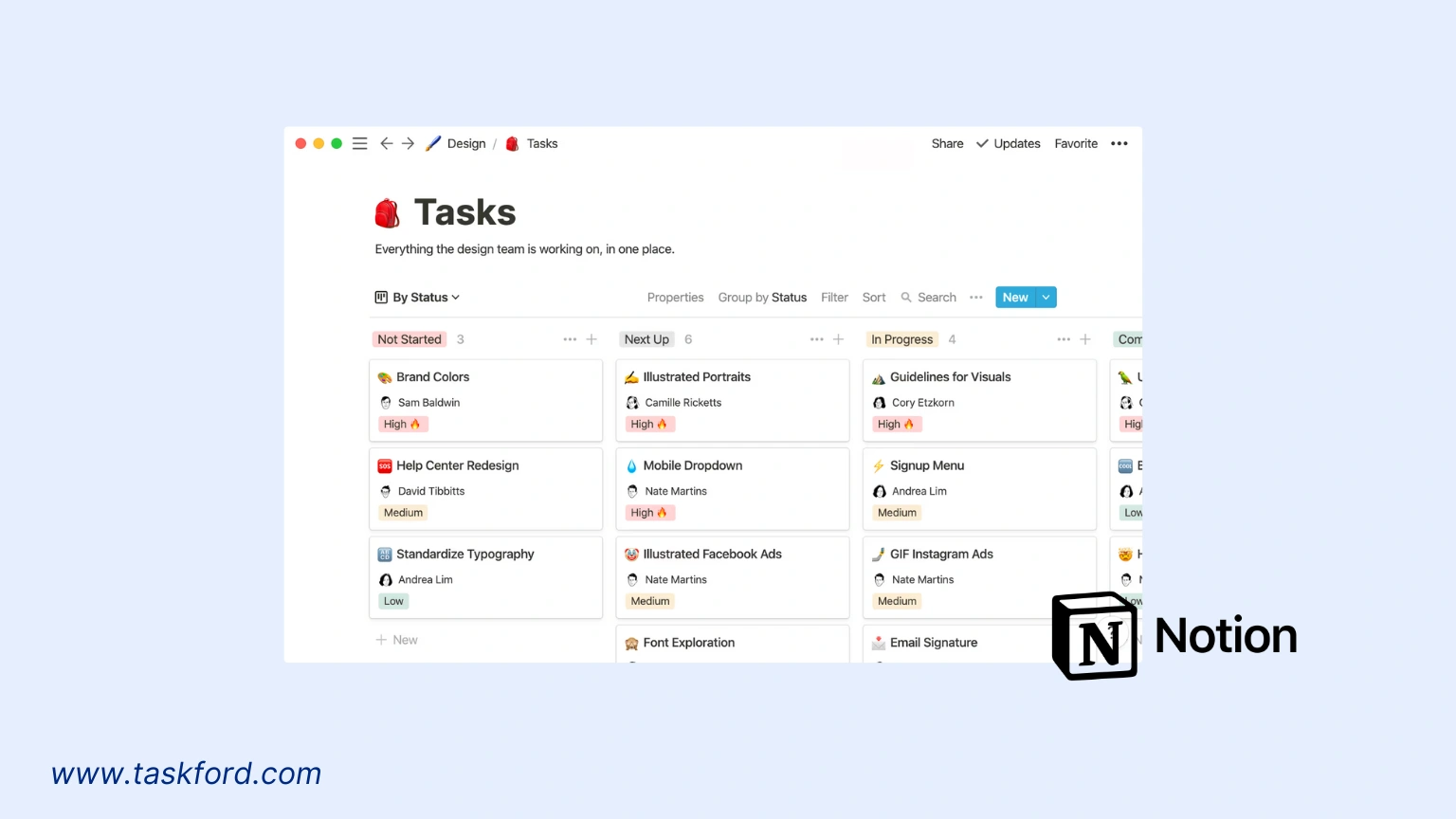 Notion AI Task Manager