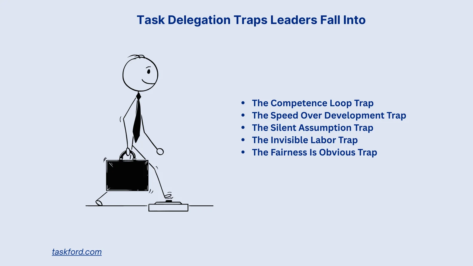 The Traps Leaders Fall Into Without Realizing During Task Delegation