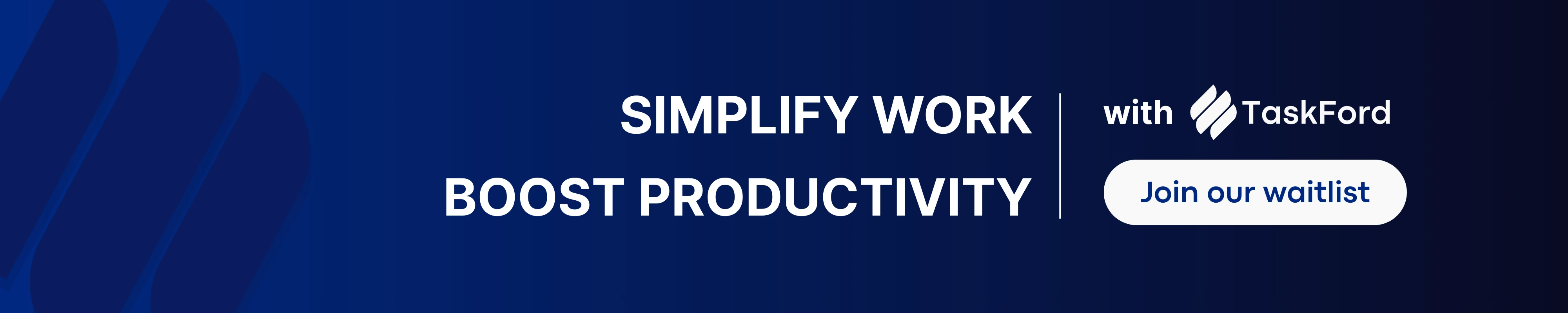 Join TaskFord Waitlist Now!