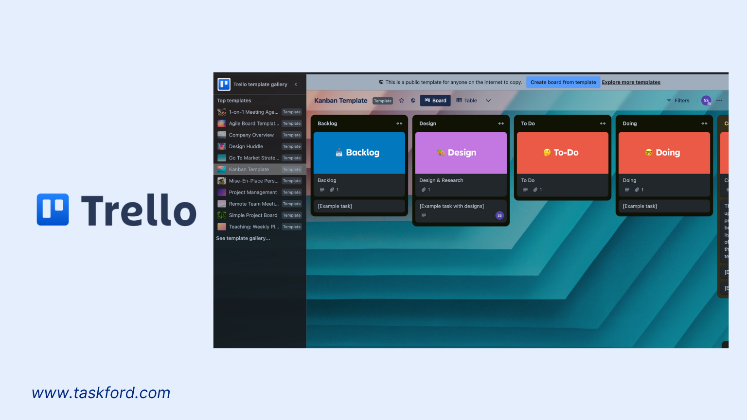 Trello Agile Project Management Software