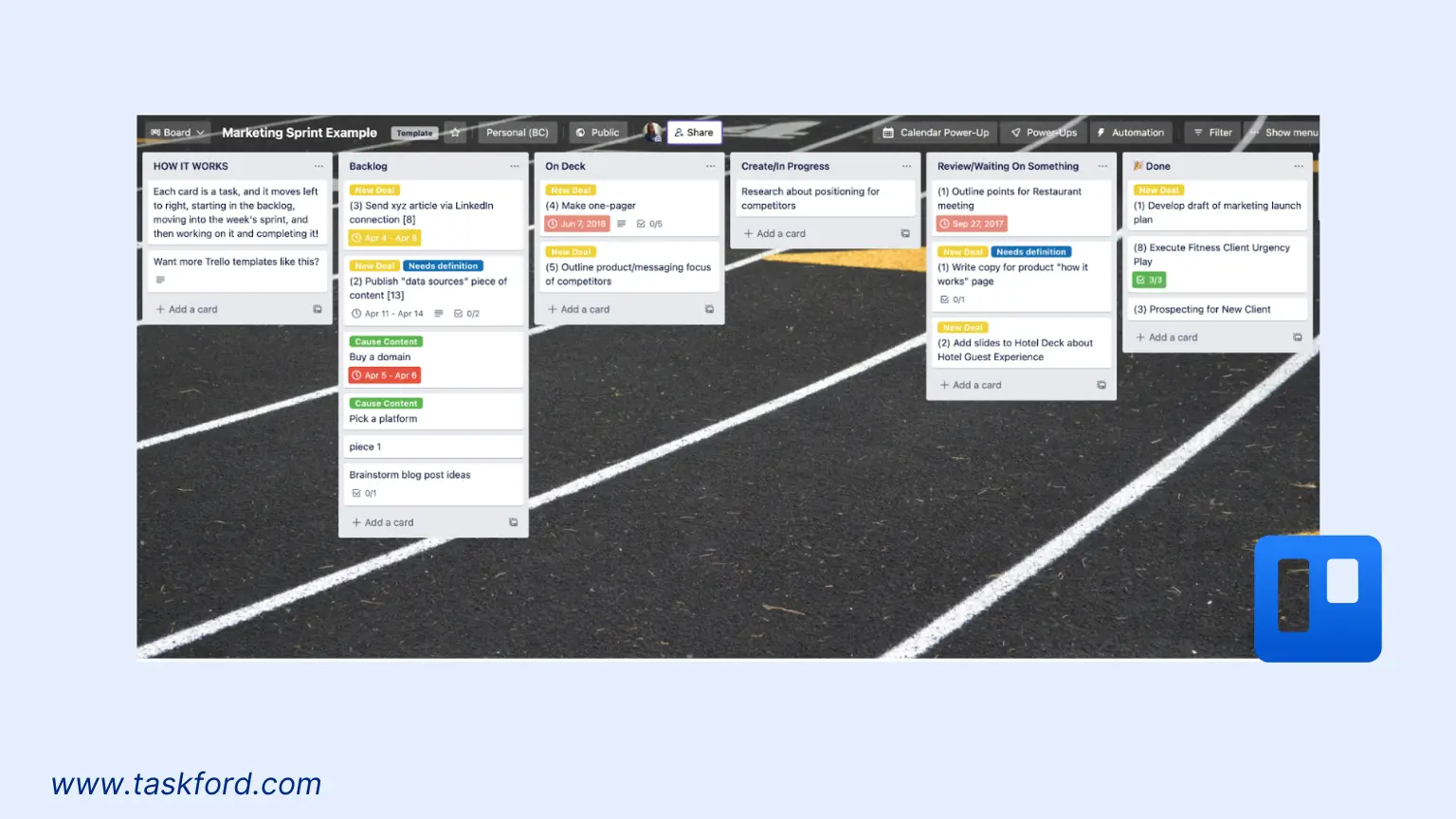 Trello Agile Project Management Tool