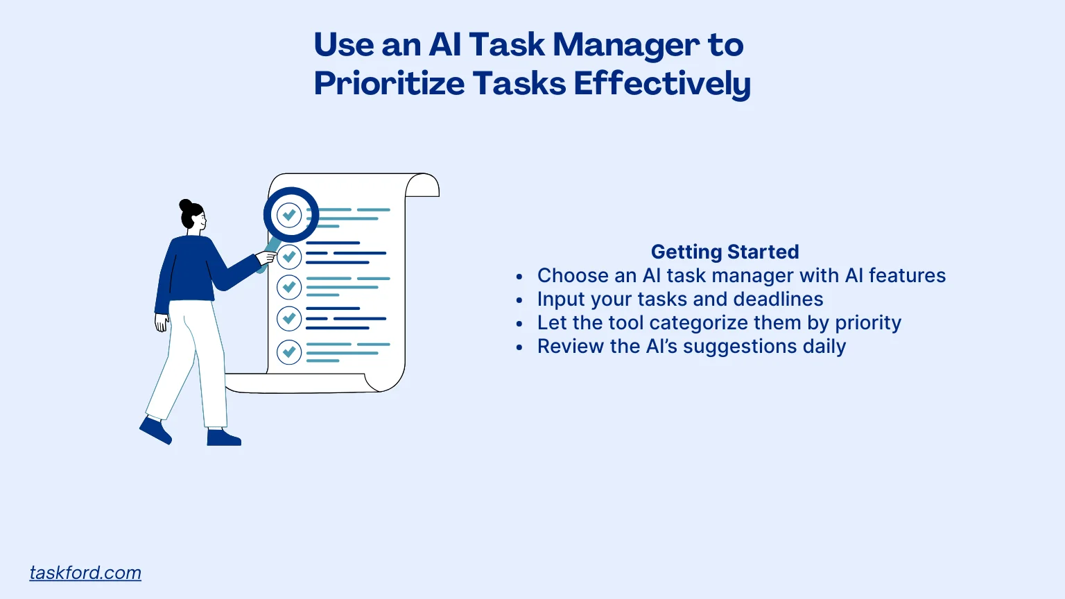 Use an AI Task Manager to Prioritize Tasks Effectively