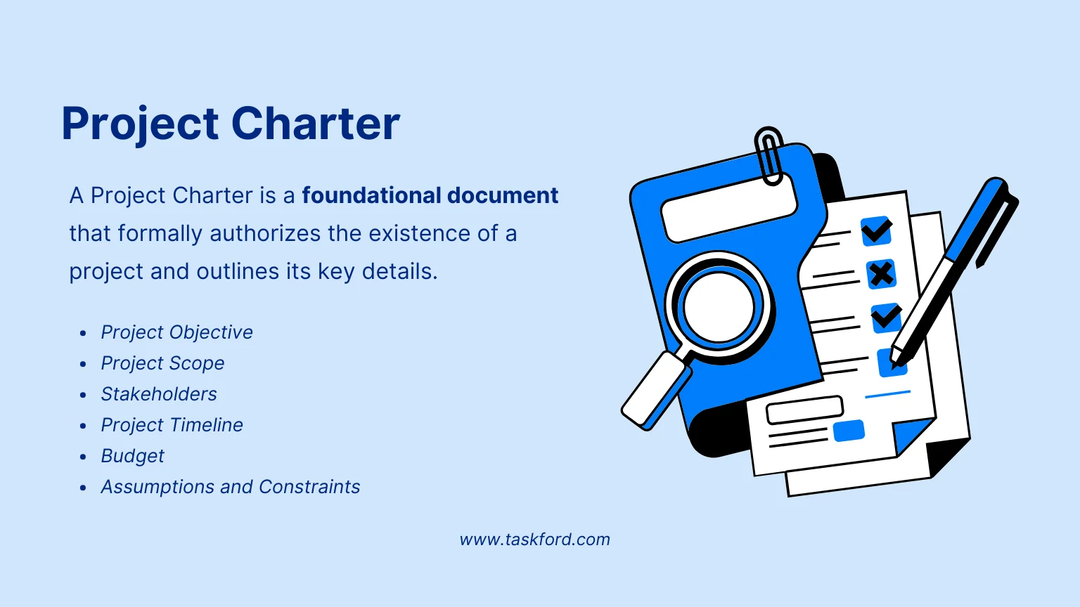 What is a Project Charter?