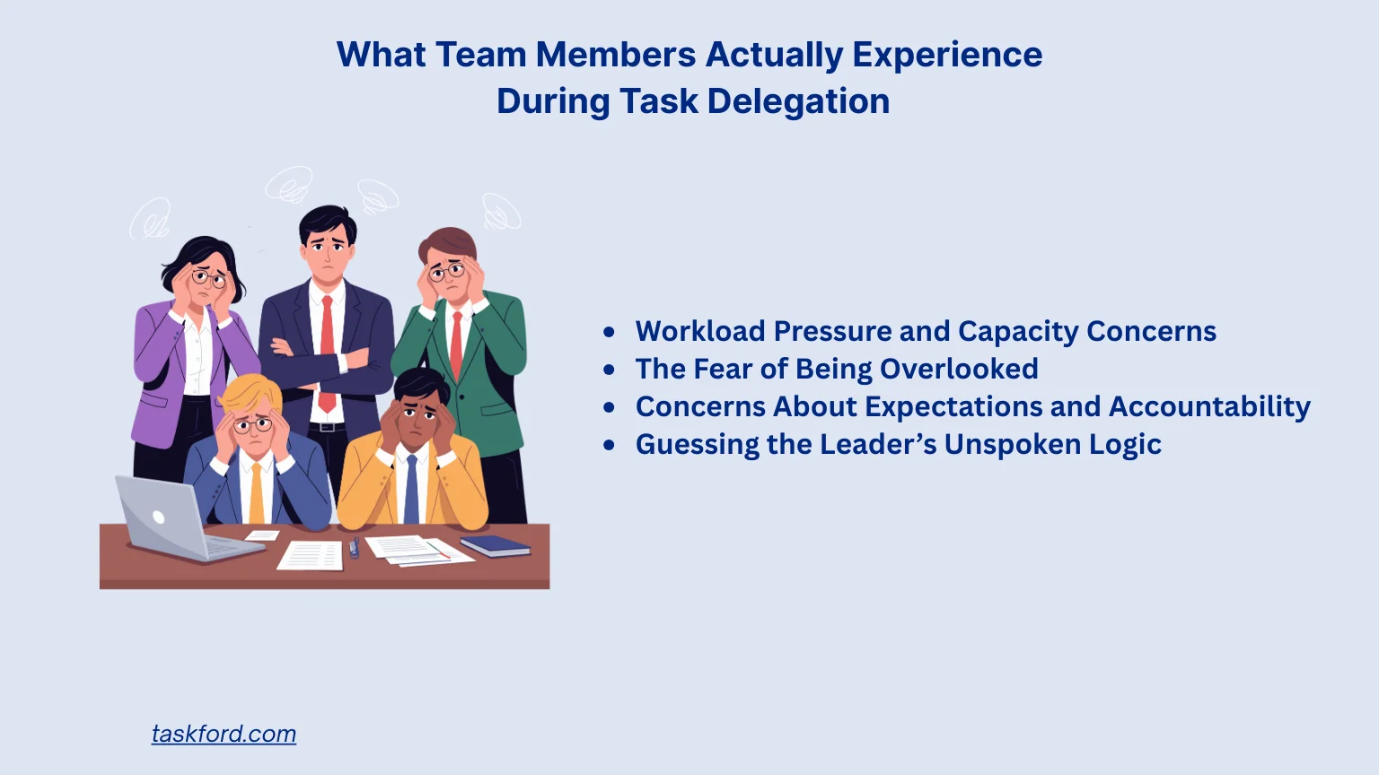 What Team Members Actually Experience During Task Delegation