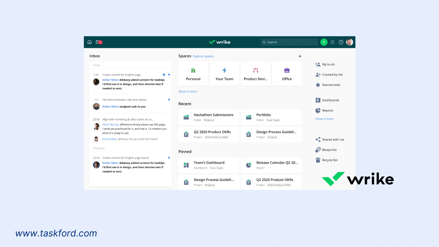 Wrike AI Task Manager